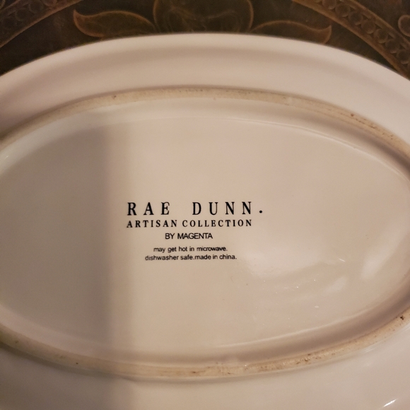 Rae Dunn Stoneware BUNNY RABBIT Flowers Spring Eas - Picture 3 of 6